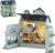 DIY Miniature Wooden Dollhouse Furniture Kit,Mini Handmade Doll House with LED,1:24 Scale Creative Woodcrafts Toys for Adult Friend Lover Birthday Gift (Homely House)