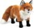 Folkmanis Red Fox Hand Puppet, Rust, White, Black, 1 EA