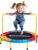 Height Adjustable Foldable Toddler Trampoline,Indoor Mini Trampoline for Kids, Small Rebounder Trampoline,Boys Girls Trampoline for Indoor and Outdoor Use