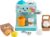 Fisher-Price Toddler Toy Laugh & Learn Learn & Serve Coffee Cafe Playset with Smart Stages & 10 Pretend Play Pieces for Ages 18+ Months