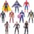 POIUYT Super Hero Series Exclusive Figure Set, 10 Collectible 6.7-Inch Action Figures