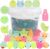 POKONBOY 23 Pack Squishies Mochi Squishy Toys Glow in The Dark Party Favors for Kids – Mini Kawaii Squishies Mochi Animals Stress Relief Squishy Pack Squishy Cat Squishys with Storage Box