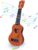 Kids Guitar Musical Toy Ukulele Classical Instrument(Brown), Wooden Play Guitar for Kids Aged 3 4 5 6 7 8 Year Old