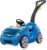 Step2 Whisper Ride II Kids Push Cars, Ride On Car, Seat Belt, Horn, Toddlers Ages 1.5 – 4 Years Old, Max Weight 50 lbs., Quick Storage, Stroller Substitute, Blue