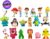 Toy Story Action Figures – Set of 17 Mini Figurines for Kids – Collectible Toy Store Cake Toppers – Great Party Favors for Toddlers – Action Figure Set with Keychain – Toy Story Birthday