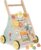 Wooden Baby Walker, Multiple Learning Activities Center Develops Motor Skills for Infant to Toddler, Push and Pull Walkers with Wheel for Boys Girls