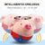 Interactive Dog Toys, Active Moving Pet Plush Toy, 2024 Squeaky Moving Dog Ball, Washable Cartoon Pig Sound Electronic Dog Toy, Shake Bounce Boredom Talking Toys for Dog Cats (Pig)