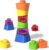 Baby Stacking Cups Blocks Stacking Toys for Toddlers 1-3,Montessori Sensory Infant Toys Learning Toys Blocks for Babies 6-12 Months Developmental,Ring Stacker Baby Toddler Blocks Baby Girl Boy Toys