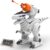 Programmable Remote Control Robot Dinosaur Toy for Kids, Interactive Robotic Dinosaur, Robo Dinosaur, RC Robot with Touch Sensing, LED Eyes, Dance & Music (Middle Size)