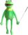 Kermit Frog Puppet with Puppets Control Rod & 50 Pcs Kermit The Frog Puppet Stickers, Hand Kermit Puppet Soft Stuffed Plush Toy for Boys & Girls – 24 Inches