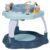 Cosco Play-in-Place Stationary Activity Center, 6 Engaging Toys and a 360° Rotating seat, 3-Position Height Adjustment Machine-Washable, Removable seat pad, Rainbow