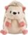 XUO Hedgehog Plush Stuffed Animal, Soft Cute Adorable Squishy Plush Toy for Boys Girls – Gifts for Christmas (Pink)