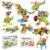 PicassoTiles STEM Learning Toys 250 Piece Building Block Kids Construction Engineering Kit Toy Blocks Children Early Education Playset w/Free IdeaBook, Power Drill, Clickable Ratchet, Age 3+ PTN250