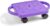 hand2mind Purple Indoor Scooter Board with Safety Handles for Kids Ages 6-12, Plastic Floor Scooter Board with Rollers, Physical Education for Home, Homeschool Supplies (Pack of 1)