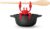 OTOTO Red the Crab Silicone Utensil Rest – Kitchen Gifts, Silicone Spoon Rest for Stove Top – Heat-Resistant, Funny Kitchen Gifts, Cooking Gifts – Non-Slip Spoon Holder Stove Organizer, Steam Releaser