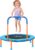 Ativafit 36inch Mini Toddler Trampoline for Kids Ages 1-6 Indoor Outdoor Folding Small Rebounder Trampoline with Foam Handle Safety Padded Cover Fun for Kids