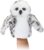 Little Snowy Owl Little Puppet, White, Gray, Black