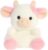 Aurora® Adorable Palm Pals™ Belle Strawberry Cow™ Stuffed Animal – Pocket-Sized Play – Collectable Fun – Pink 5 Inches