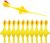 Slingshot Chicken Rubber Chicken Flick Chicken Flying Chicken Flingers Stress Gag Toys, Rubber Chicken Slingshot Funny Christmas Stuffers Easter Chicks Novelty Gifts for Kids (Yellow 10 Pcs)