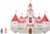 THE SUPER MARIO BROS. MOVIE – Mushroom Kingdom Castle Playset with Mini 1.25” Mario and Princess Peach Figures