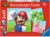 Ravensburger – Super Mario Puzzle, Gift Idea for Children 5+ Years, Educational and Stimulating Game, 3 Puzzles of 49 Pieces