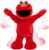 Sesame Street Elmo Slide Singing and Dancing 14-inch Plush, Pretend Play, Interactive Toy, Kids Toys for Ages 2 Up by Just Play