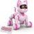 Programmable Remote Control Robot Cat Robot Dog for Kids, Interactive Robotic Dog Robotic Cat, Robo Dog Robo Cat, RC Robot with Touch Sensing, LED Eyes, Dance & Music