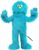 30″ Blue Monster Puppet, Full Body Ventriloquist Style Puppet