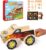 DIY Wooden Kits w/ Stickers – Kids Building Kit – Stem Building Toys – Wood Crafts for Kids – Building Kits for Kids – Woodworking Kits for Kids – Wood Building Kits for ages 4-7 (Monster Truck 1)