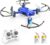 Mini drone for kid, drone for beginners with lights, Headless mode, easier to use, Remote Control Micro Quadcopter with one-touch start/landing, three-dimensional flip mode-Wipkviey T16