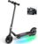 iScooter IK3 Electric Scooter for Kids Ages 6-14, 150W Motor, LED Display, 3 Speeds Adjustable, Colorful Lights, Double Brake, Kids Electric Scooter with Magnetic Charging, Gifts for Kids