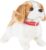 Happy Trails Interactive Plush Puppy Toy– Battery Operated Dog That Walks, Barks and Does Back Flips, Soft and Snuggly Fur, Stuffed Animal Robot , Brown