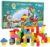 Soft Building Blocks for Toddlers 2-4, 94PCS Foam Stacking Blocks Toys, Bath Toys for Kids, Preschool Learning STEM Toys & Gifts for Boys & Girls 18+ Months