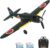 VOLANTEXRC RC Plane for Beginners, 4CH WWII RC Airplane A6M Zero with Aileron, 2.4Ghz Remote Control Plane with Xpilot Self Righting&One Key Aerobatic, Gifts for Adults (761-15 RTF)