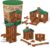 Lincoln Logs – 100th Anniversary Tin, 111 Pieces, Real Wood Logs – Ages 3+ – Best Retro Building Gift Set For Boys/Girls – Creative Construction Engineering – Preschool Education Toy