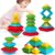 hahaland Montessori Toys for Ages 2-4 Year Old Girl Birthday Gifts – Learning Stacking Toys for Toddlers 2-4 Years Building Blocks STEM Toy for Girls Boys Gift Christmas Stocking Stuffers