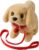 Plush Golden Retriever Toy Puppy Electronic Interactive Dog – Walking, Barking, Tail Wagging, Stretching Companion Animal for Kids Toddlers