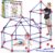 V-Opitos Fort Building Kits for Kids, 140 PCS STEM Construction Toys, Christmas, Birthday Gifts for 4, 5, 6, 7, 8, 9, 10, 11, 12 Years Old Boys & Girls, Indoor & Outdoor Play Tent Activity