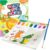 YPLUS Paint with Water Books for Toddlers, Watercolor Painting Paper for Kids Ages 1-3, 2-4, Art Craft Gift for Drawing with Brush, Christmas Stocking Stuffers for Kids Toddler – Animals