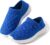 KUBUA Kids Slippers Boys Girls Indoor House Slip on Shoes Outdoor Breathable Garden Loafers Little Big Kid