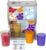 Melissa & Doug Wooden Thirst Quencher Drink Dispenser With Cups, Juice Inserts, Ice Cubes – FSC Certified