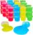 Mini Glow in The Dark Slime – 48 Pack – Slime Party Favors Neon Blue, Green, Pink, Yellow Colors – Glowing Slime Kit for Kids – Party Favors, Goody Bag Fillers