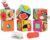 B. Toys Soft Fabric Building Blocks for Toddlers – Educational Alphabet Blocks with Textured Shapes – Stack & Play ABC Blocks for 6 Months+