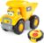 CAT Construction Toys, Junior Crew Lil’ Movers Remote Control Truck, RC Car + Dump Truck, Working Headlights, with Child Friendly Controller