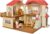 Calico Critters Red Roof Country Home – Dollhouse Playset with Figures, Furniture and Accessories for Ages 3+