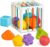 Montessori Toys for 1 Year Old, Cube & 6 Sensory Shape Blocks, Baby Toys 12-18 Months, Developmental Infant Birthday Gifts Stocking Stuffers for Learning Toddler Age 1 2 3