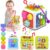 Montessori Toys for 1 Year Old Girls Boys, Baby Sorter Toys Learning Activity Cube, 1 Year Old Girl Boy Birthday Gifts, Baby Toys 6-12-18 Months, 7-in-1 Developmental Learning Toys