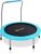 SereneLife 36″/40″ Portable Fitness Trampoline, Sports Trampoline for Indoor and Outdoor Workout Use, Professional Round Jumping Cardio, Safe for Kids/Adults w/Padded Frame Cover, Adjustable Handlebar