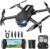 Drone with Camera, 2K FPV Drone with Brushless Motor, Altitude Hold, Gesture Selfie, One Key Take Off/Landing, 3D Flips, Waypoint Fly, 2 Batteries, Foldable Mini Drones for Kids and Beginners