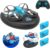 3 In 1 Sea Land and Air 360° Rolling Waterproof RC Drone,AIROKA Four Axis Aircraft High Speed Drift Cars RC Foam Boat Toys,For Beginners and gift to Boys or Girls(bule)